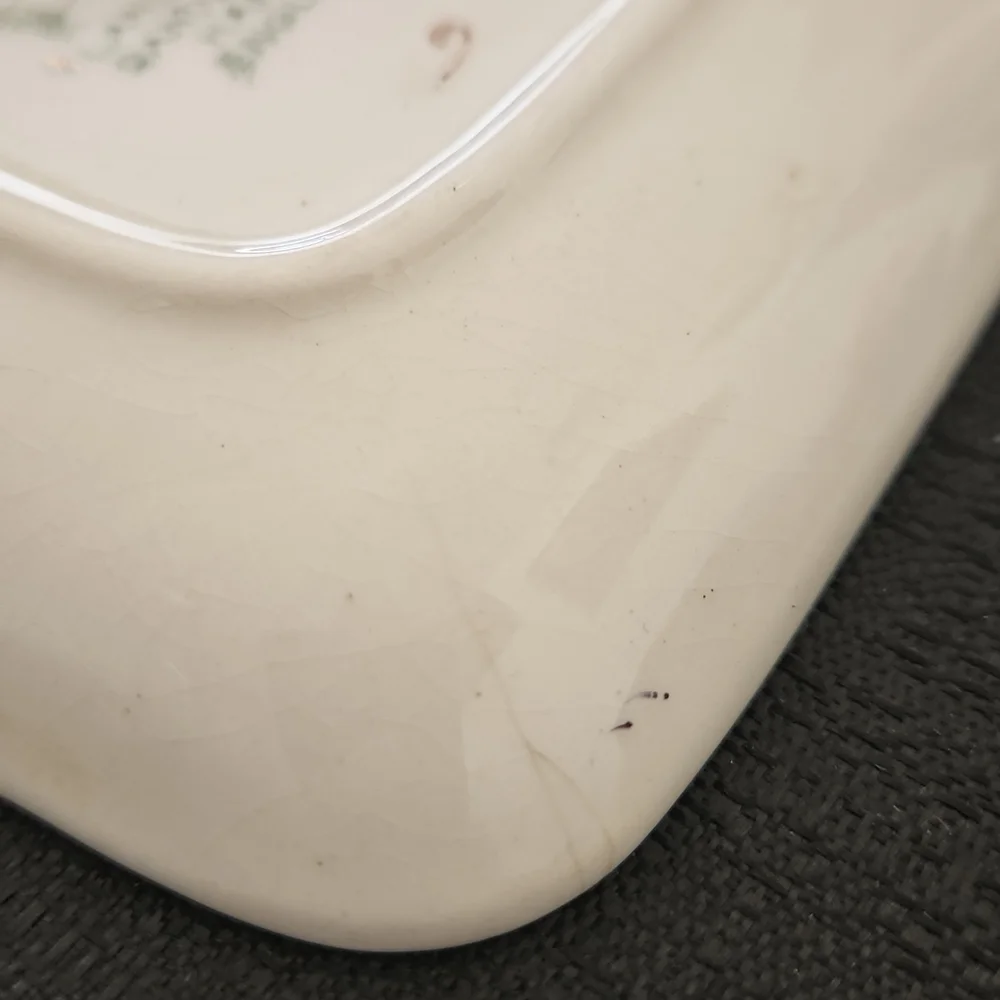 VINTAGE VICTORIA B.C. ENGLAND LANCASTER LTD & SANDLAND WARE SOUVENIR BUTTER DISH